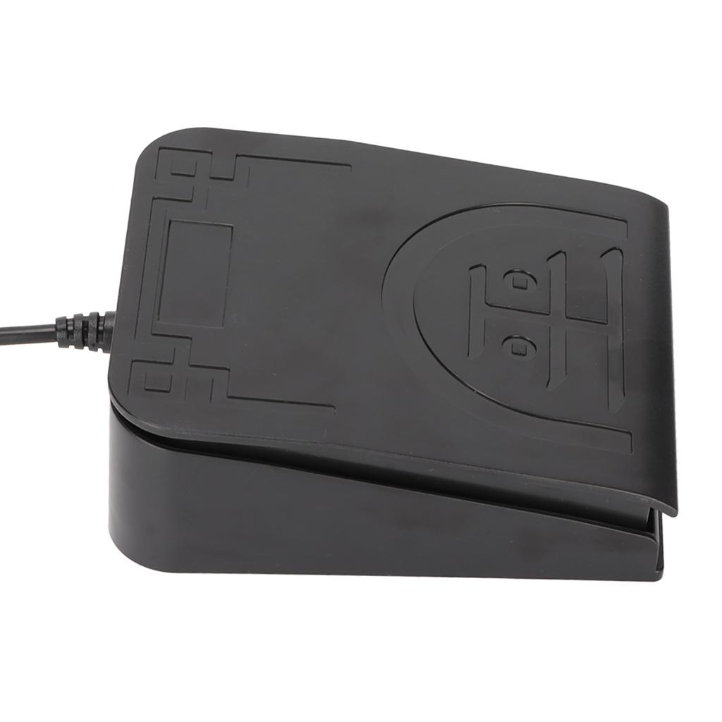 USB Foot Switch Pedal MIDI Controller Ergonomic Design Single Foot Switch Pedal for Instrument Photobooth Zooming