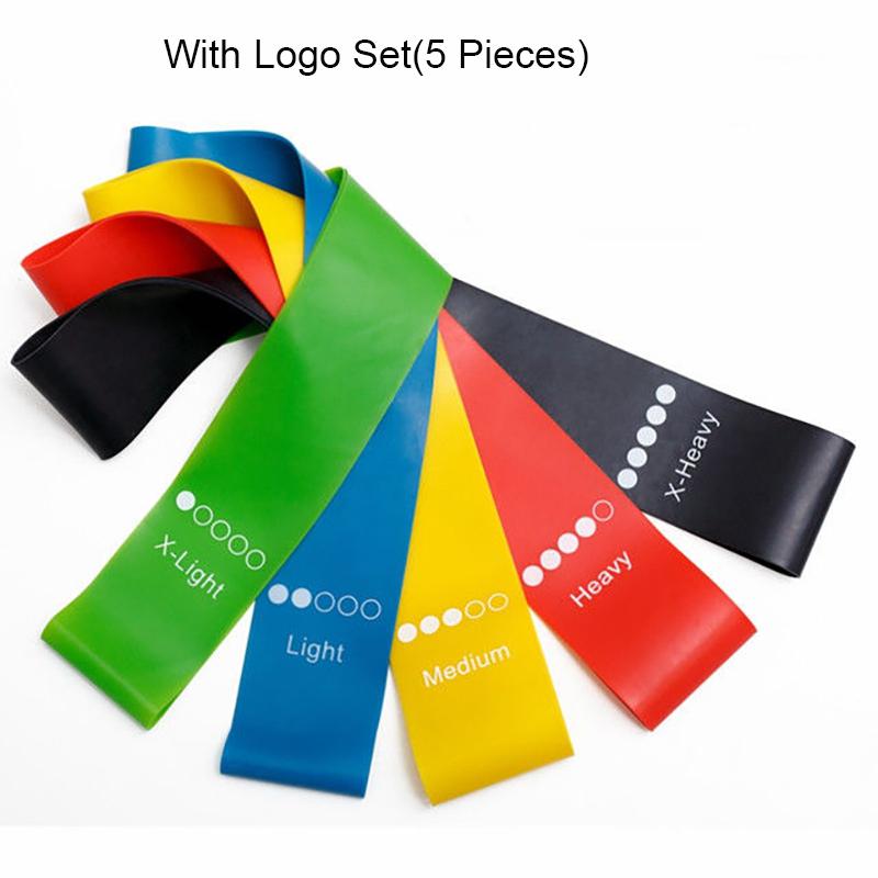 5-уровневые ленты сопротивления для йоги и фитнеса, силовые тренажеры для тренировок