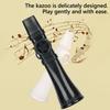 Portable Kazoo Flute Easy To Learn Musical Instruments with Lanyard Plastic Dudu Mouthpiece Flute for Kids and Adults
