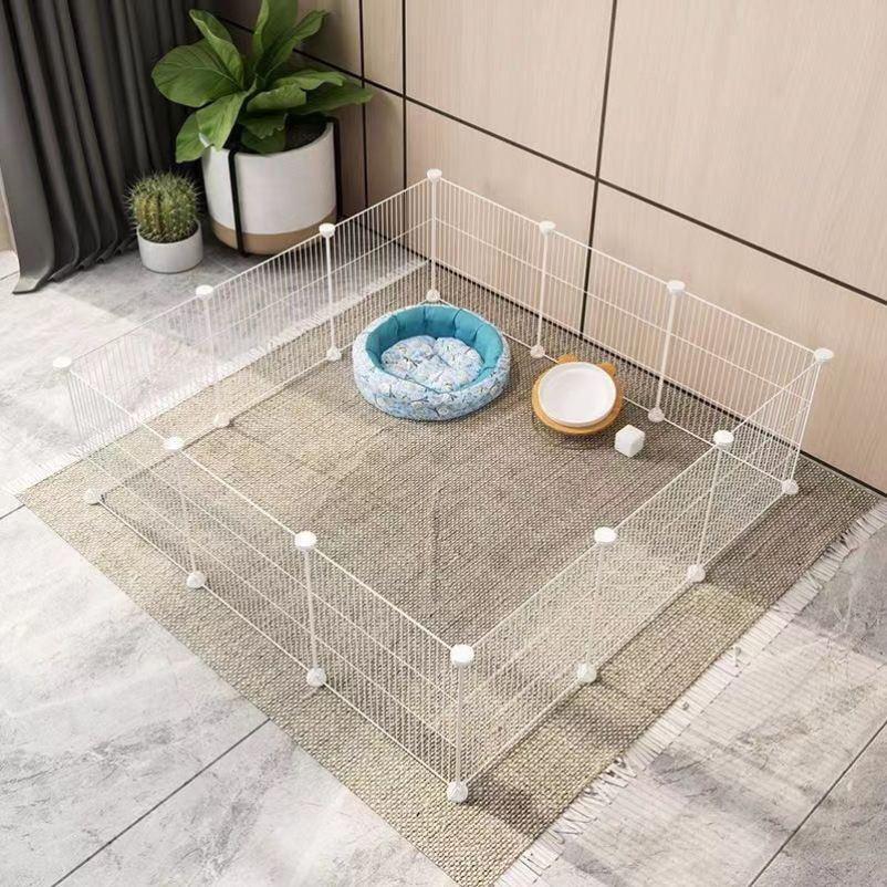 Манеж для мелких животных: Забор для кролика, хомяка, белки, кошки, шиншиллы со стыкующимися решетками