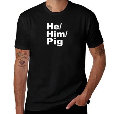 Футболка HeHimPig Модная графическая футболка для мужчин