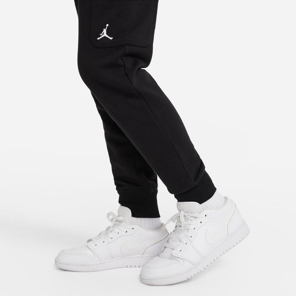 Jordan Повседневные вязаные спортивные брюки для бега, детские штаны, черные DV1018-010