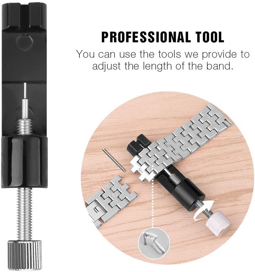 Металлический ремешок 20 мм/22 мм для Samsung Galaxy Watch 7 6 5 4 FE 40 44 мм 3/Gear S3/S4/S2, браслет из нержавеющей стали с бриллиантами для Huawei Watch 3 Pro/gt/Gt2/2e/pro