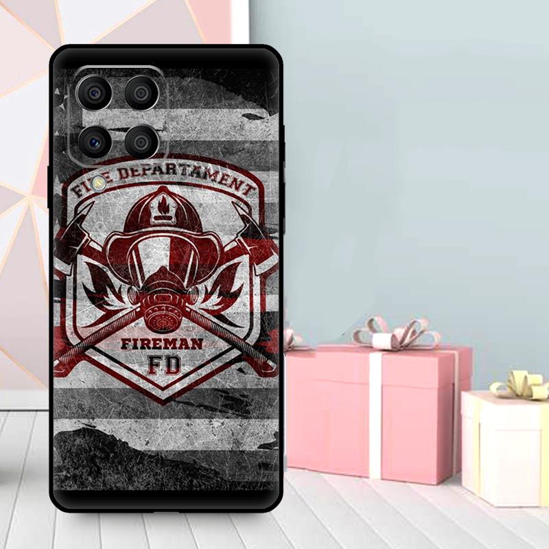 Чехол для телефона 'Герои-пожарные Пожарный' для Samsung Galaxy M35 M56 M12 M06 M32 M52 M55 M15 M11 M13 M14 M16 M36 M31 M53 M34 M54