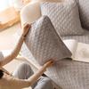 Sofa Cushion Winter Short Plush Anti Slip Simple Modern Light Luxury Style Seat Cushion Seasonal Leather Sofa Cover Cloth Towel