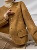 Women's Double-Sided Wool Coat - Short, High-End Style with Round Neck