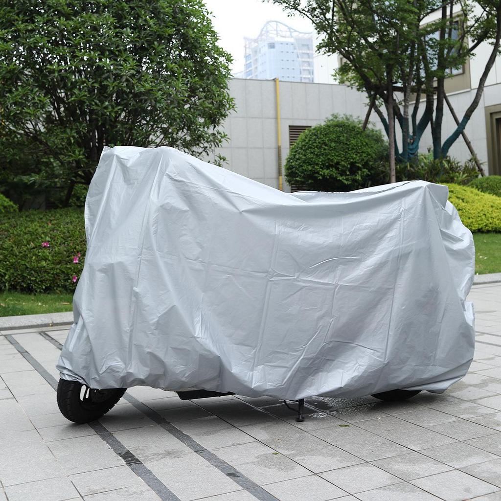 Electric Vehicle & Motorcycle All-Weather Cover: Rainproof, Sunproof, and Dustproof Protection.