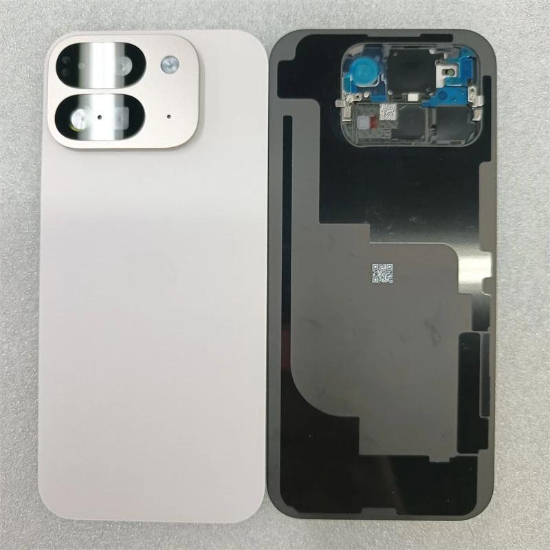 For Google Pixel 9 Pro Fold Battery Back Cover Rear Glass Panel For GGH2X GC15S Housing Case Replace