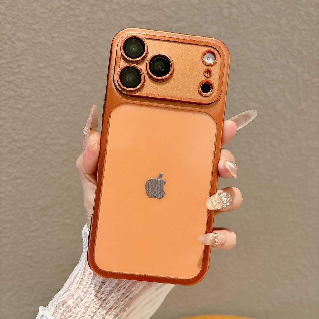 Матовый Frosted TPU Ударопрочный Чехол-бампер на весь корпус для iPhone 17 16 15 14Pro Max 17 Pro Air Мягкая Защита Камеры Ультратонкий Чехол