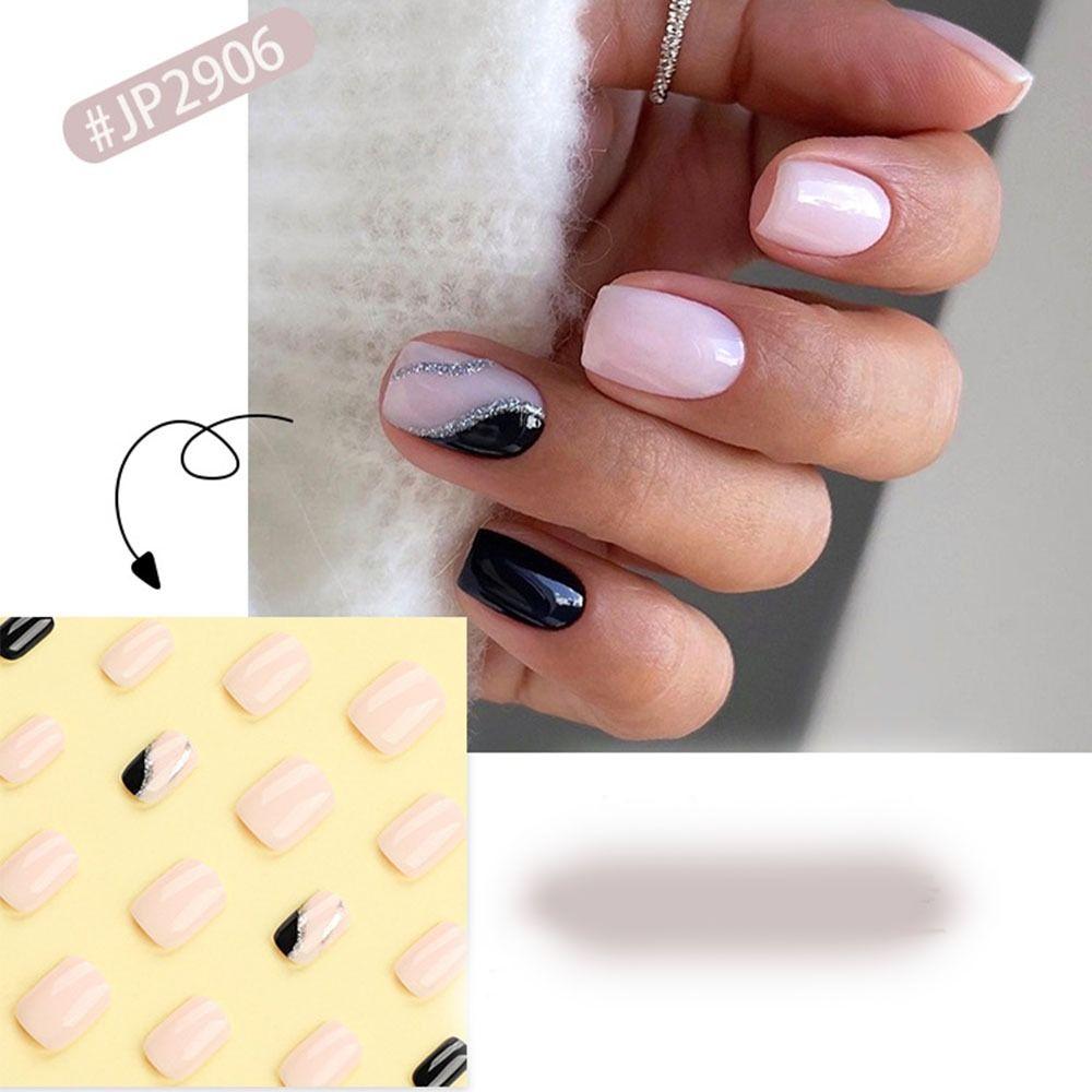 Love False Nails French Nail Tips Fashion Fake Nails  for Salon