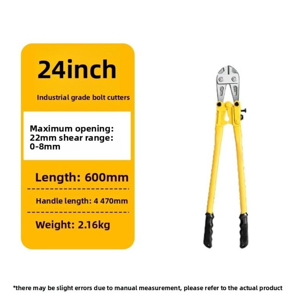 Multi-functional Bolt Wire Cutters Heavy Duty Non-hydraulic Rebar Cutters Gifts Steel Wire Pliers