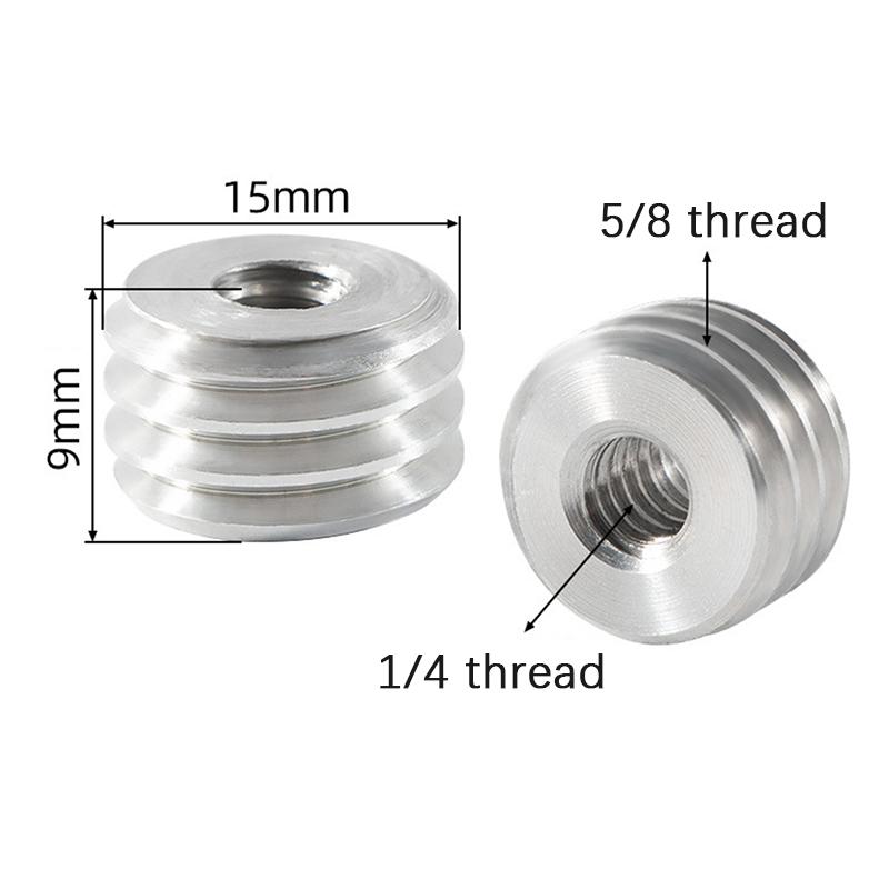 Camera Accessories Camera Conversion Screw 5/8 To 3/8 To 1/4 Inch Adapter Mount