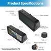 4/6 Внешних Датчиков Солнечная TPMS Сигнализация Давления в Шинах Автомобиля Водонепроницаемая Предупреждение о Давлении и Температуре в Шинах Цифровой ЖК-Дисплей 0~9,9 Бар Грузовик Дом на Колесах