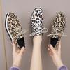 Fashion Leopard Women Casual Sneakers Breathable Walking Mesh Flat Shoes Sneakers Gym Vulcanized Sneakers Women Platform Shoes