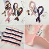 Gifts Elegant Women Silk Feel Satin Square Scarf Head Neck Hair Tie Band