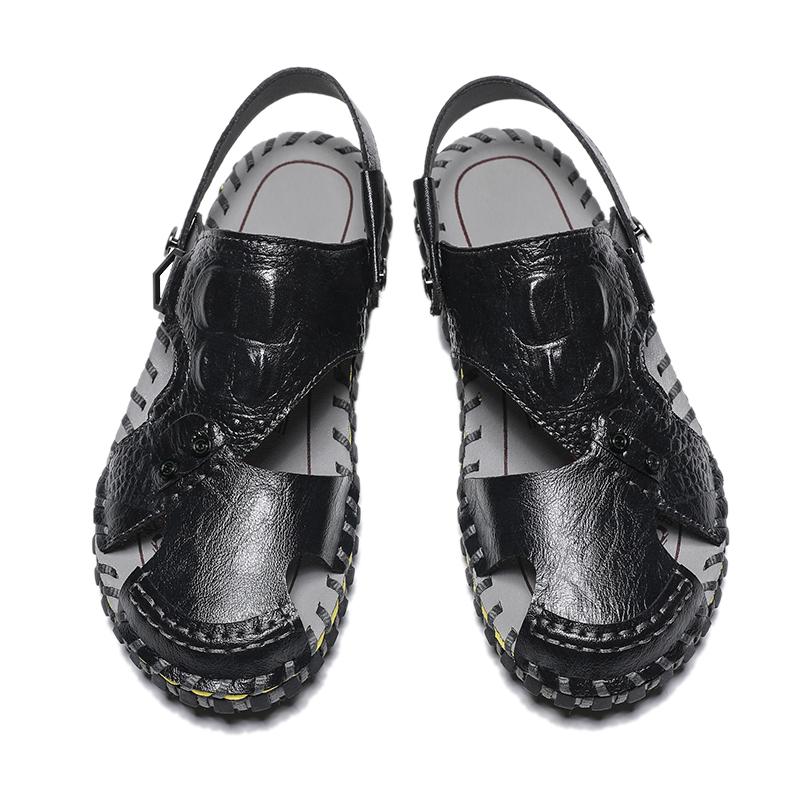 Модные летние мужские сандалии и тапочки для отдыха на природе Мужские сандалии для мужчин Пляжная обувь Для прогулок и путешествий Лидеры продаж мужской обуви