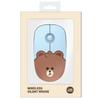 Бесшумная беспроводная мышь Line Friends, RMS-LF-MINI-BR, мини-коричневый