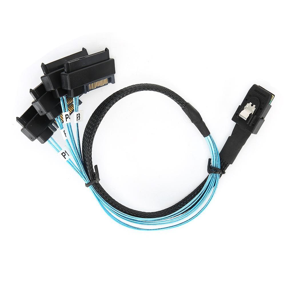 G0508 Mini SAS Cable 29P SFF-8087 to SFF-8482 Data Line Компьютерные аксессуары Сервер