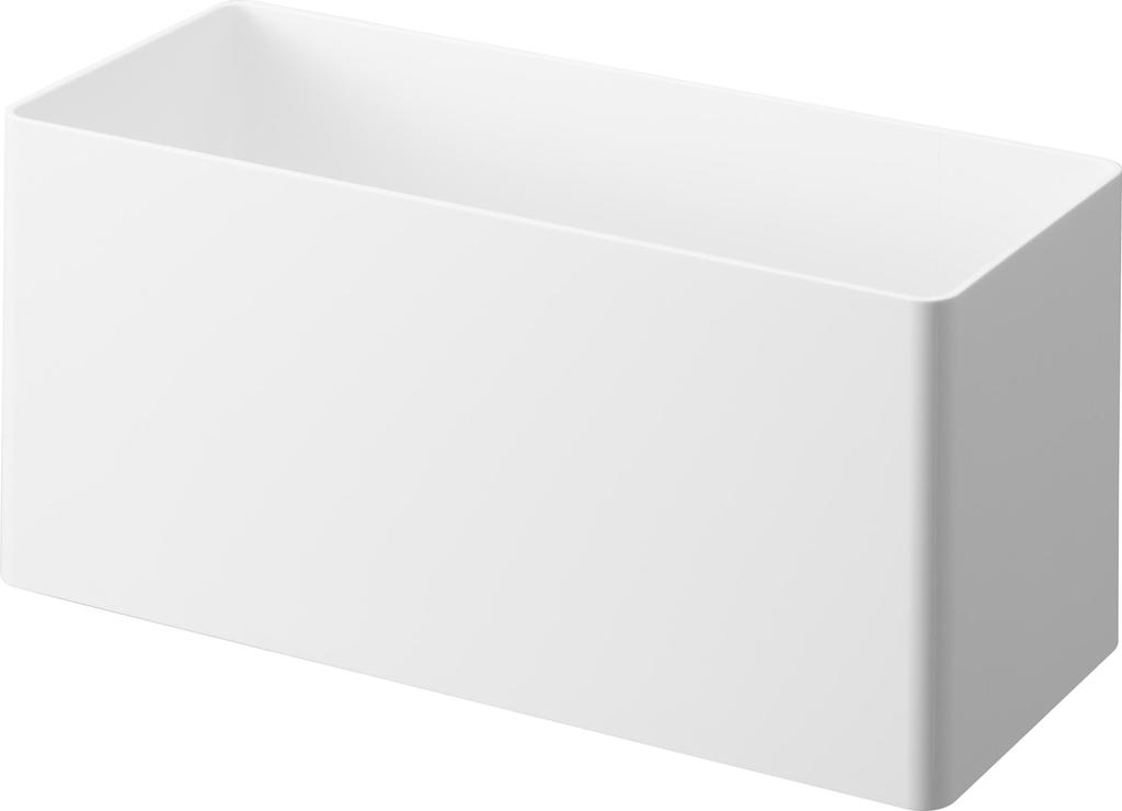 Yamazaki Film Hook Storage X X H14cm Film with Hooks Small Item Storage with Bathroom Washroom Product 2171 Basket, White, Approx. W29.5 D12.5