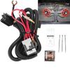 Horn Harness Kit, Universal Horn Wiring Harness Relay Kit Set for Car Truck Grille Mount Blast Tone