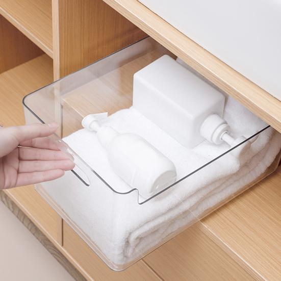 2 шт. монтажная направляющая для хранения без перфорации, простая установка, контейнер для хранения, направляющая, фурнитура, кухонные принадлежности