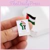 Fashionable Palestinian Flag Brooch Pin Wholesale Metal Badge For Clothing Accessories