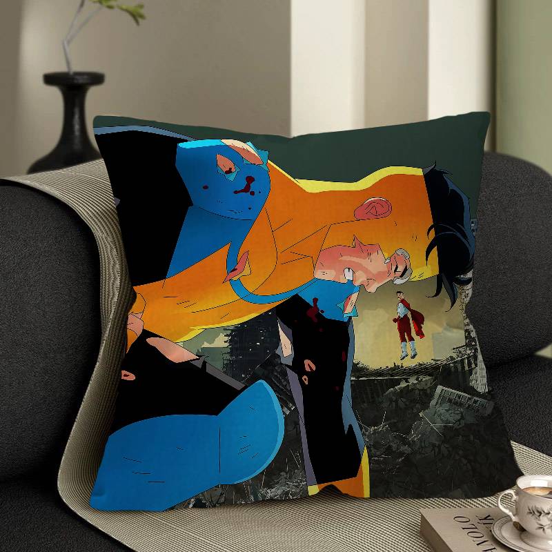 I-Invincible Pillow Anime Pillow Sofa Bed Head Pillow Cover Cushion Cover 45X45 Cm Fashion