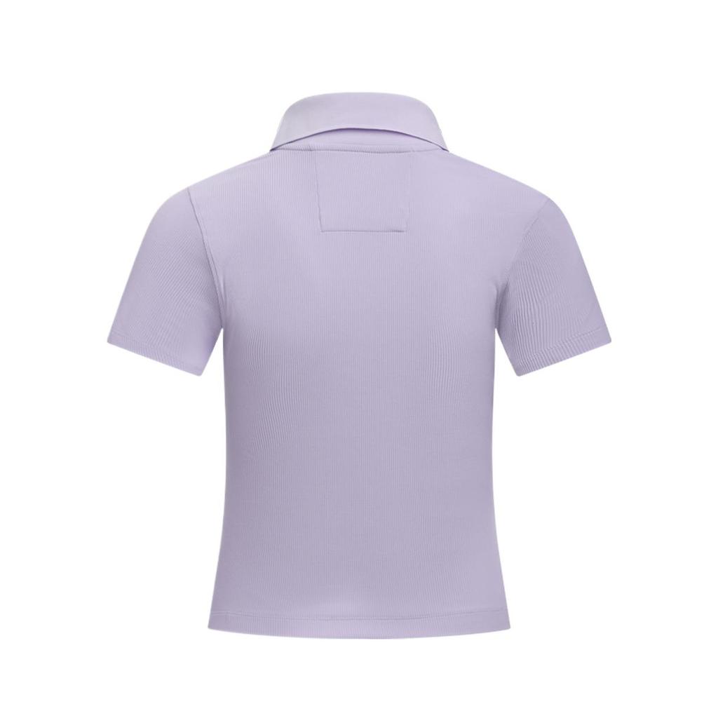 Under Armour Премьер Комфортная Модная Защита от Солнца Гольф Простая Универсальная Футболка-поло с коротким рукавом Женские топы Светло-фиолетовый 1388706-535