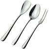Nagao TOWA Sweets Cutlery 3 Stainless Bag Holder Made In Japan Set, Pieces, 18-8 Steel, Only,