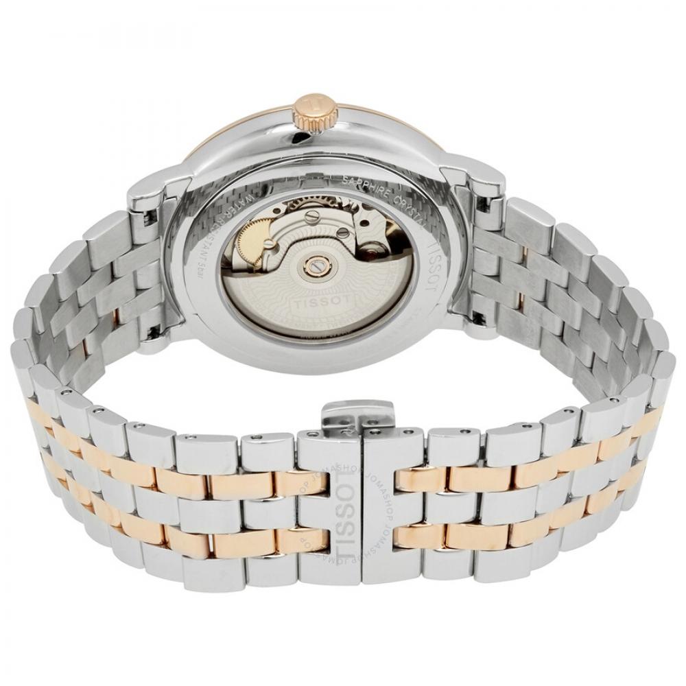 Tissot CarSon Powermatic Автоматические Мужские Часы с Серебристым Циферблатом T122.407.22.031.01