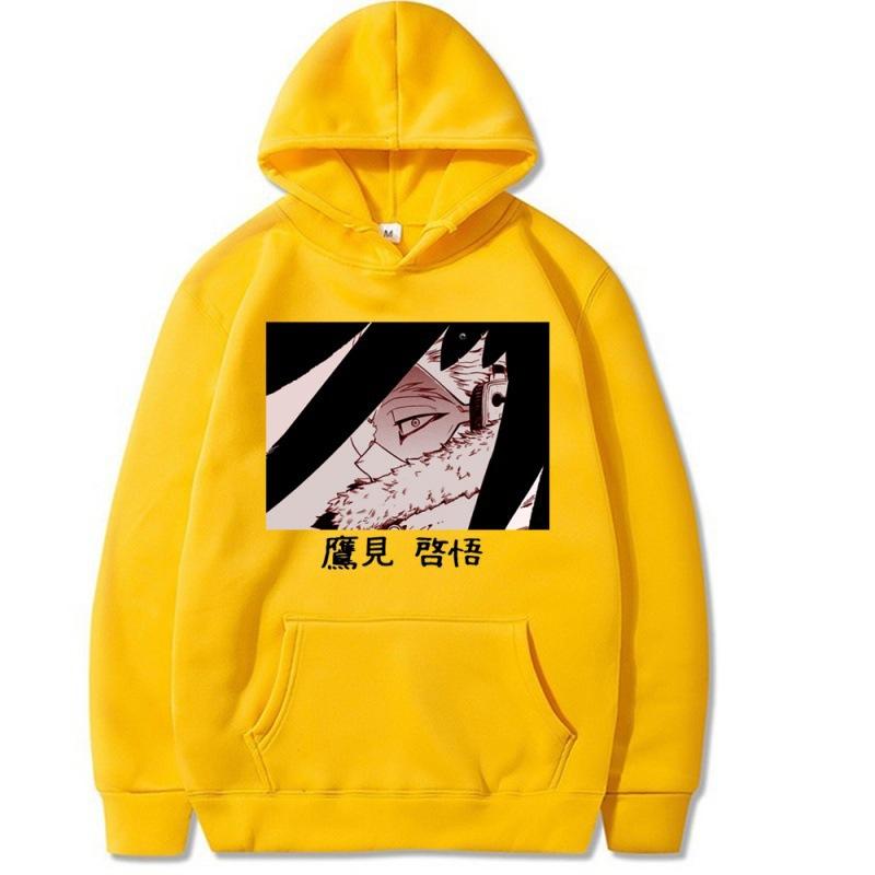 Shinriman Academy Hakami Printed Hooded свитер Anime Hoodie японский топ