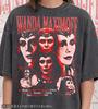 Wanda Maximoff Vintage 90s Graphic Tee, Scarlet Witch M4rvel Retro Shirt, You Break The Rules Quote, Y2k Streetwear, Elizabeth Olsen Gift