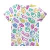 Children's Fashion Casual Short Sleeve Plant Printed Round Neck T-Shirt Top