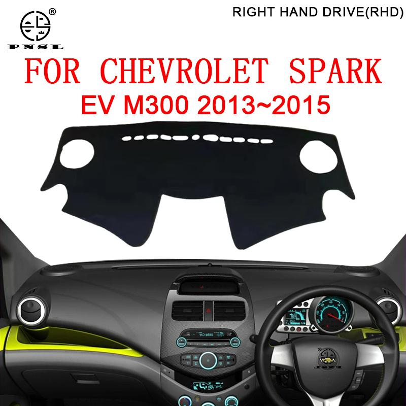 Для Chevrolet Spark EV M300 Beat Daewoo Matiz Kreative 2013 2014 2015 чехол на приборную панель автомобиля Pat Dash Board коврик ковер Dashmat накидка