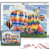 5D Diy Diamond Painting Hot Air Balloon Cross Stitch Full Diamond Embroidery Mosaic