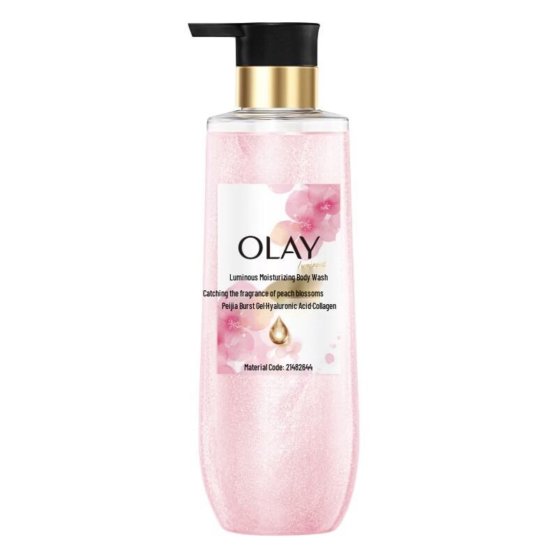 Olay Мечтательный персиковый цвет с мерцанием гель для душа