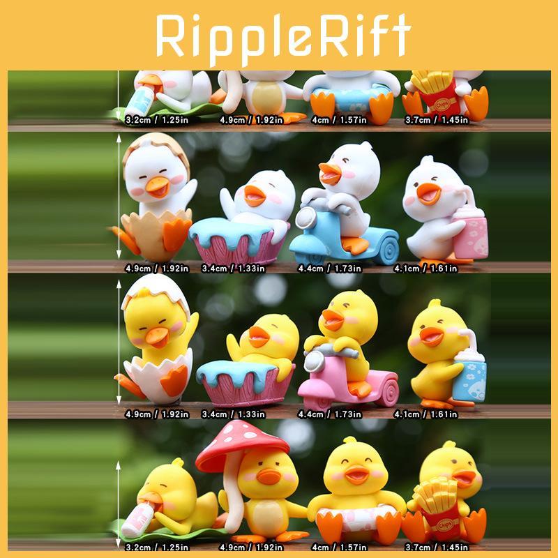 Children Duck Small Toy Desktop Ornament For Sensory And Emotion Development