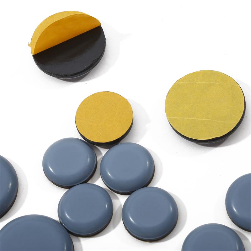 12 шт., слайдеры для кухонной техники, самоклеящиеся ползунки для стула, бесшумная фритюрница, круглые самоклеящиеся движущиеся подушечки для мебели