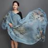 New 100% Mulberry Silk Silk Scarf Pure Chiffon Silk Scarf Shawl Exquisite Scarf Yarn
