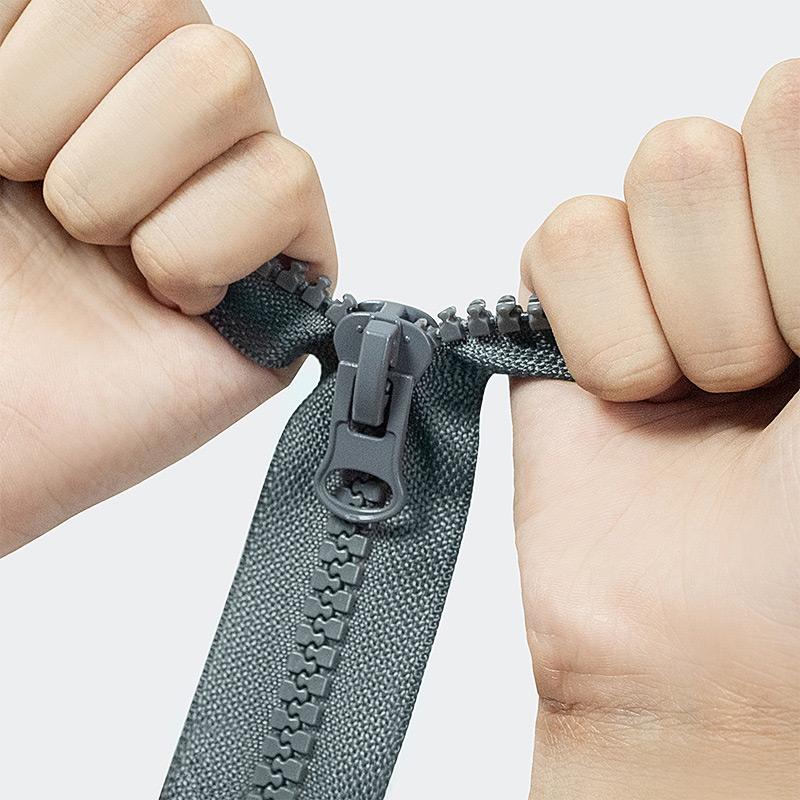 # 8 Ремонтный комплект Куртка Пальто Полимерная молния Двусторонняя открытая двойная ползунка Аксессуары для одежды Длинная молния