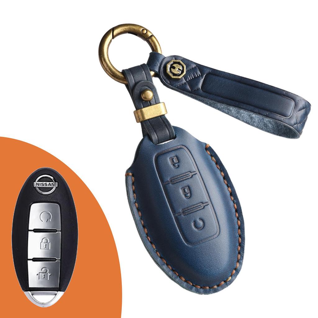 Чехол для ключа Nissan для X-Trail, Qashqai, Tiida, Teana, Sylphy — защитный чехол в стиле ретро