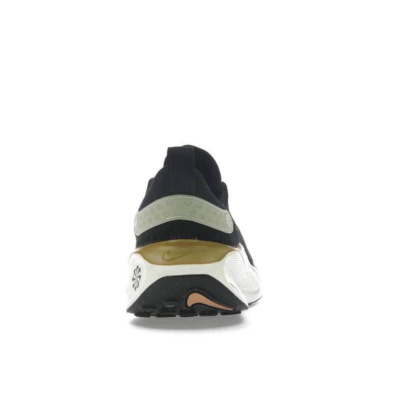 Nike ReactX Infinity Run 4 Черные бронзовые мужские кроссовки Olive-Aura Sea-Glass DR2665-006