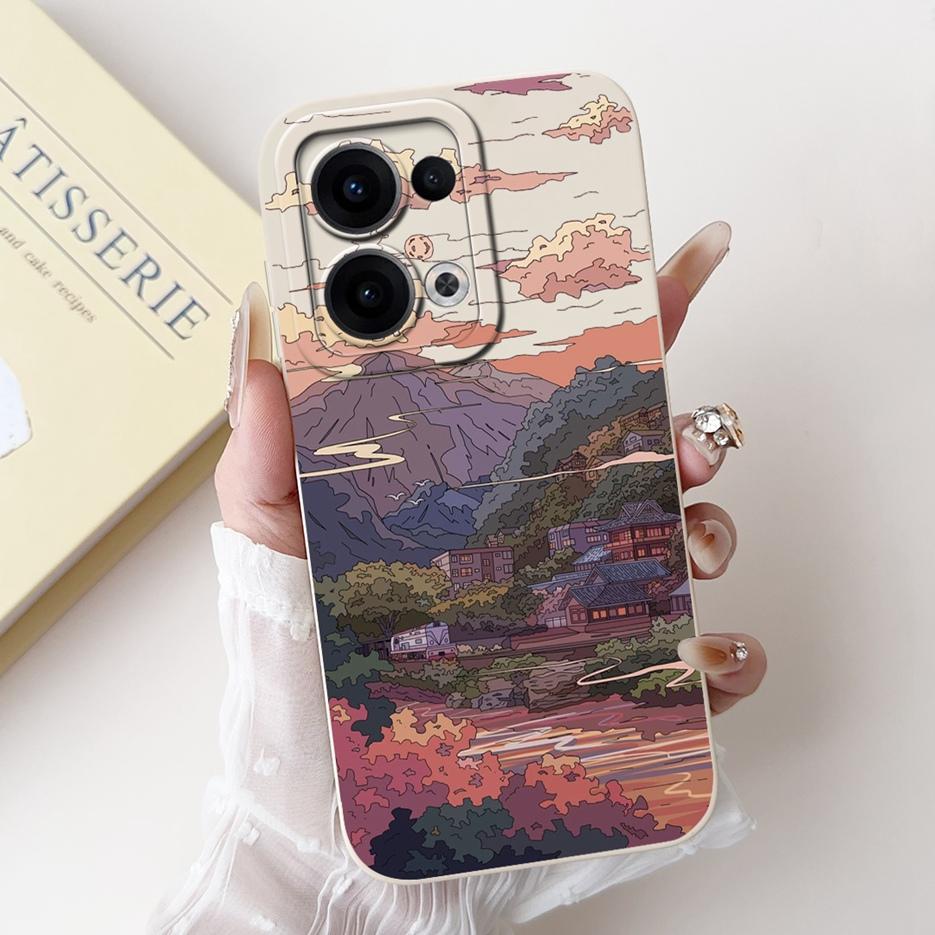 Чехол для Oppo Reno 13 Pro 5G CPH2697 Уникальный Модный Мультяшный Чехол Мягкий Силиконовый Чехол для Телефона Для Oppo Reno13 Pro Reno 13 5G Fundas