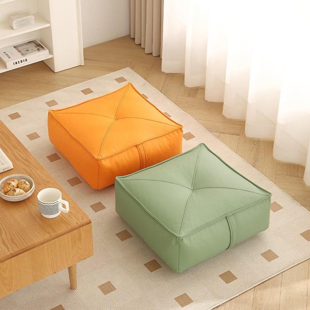 Japanese Style Tatami Sitting Mat PU Leather Sitting Pier Home Decoration Lazy Cushion Home
