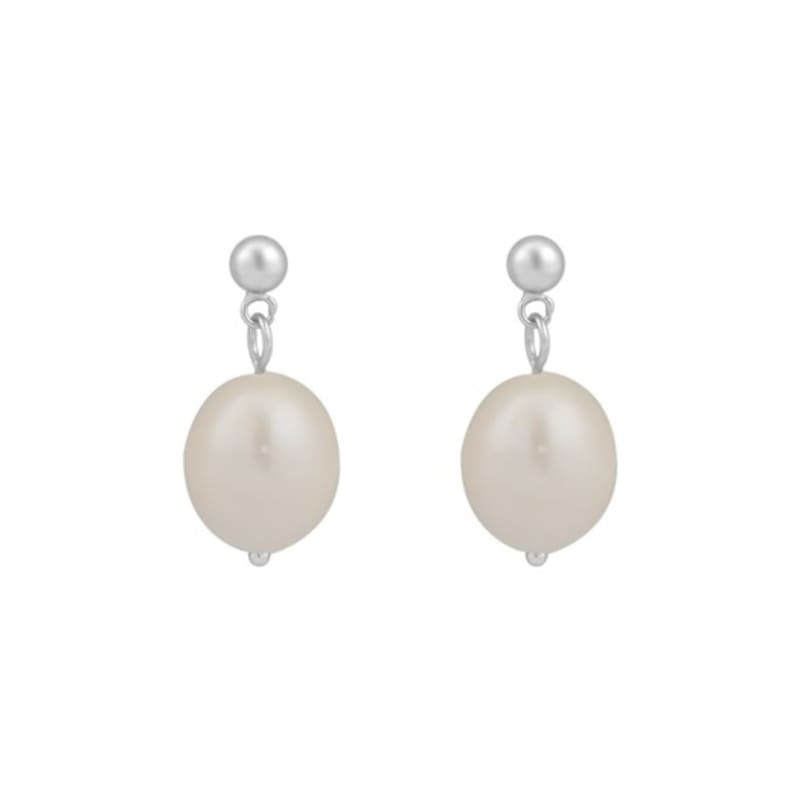 aora FRESHWATER PEARL DROP EARRING #0020