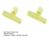 2Pcs Clear Acrylic Binder Clips with Strong Grip Colorful Paper Clips for Office School Home Reusable Binder Clips for Organizing