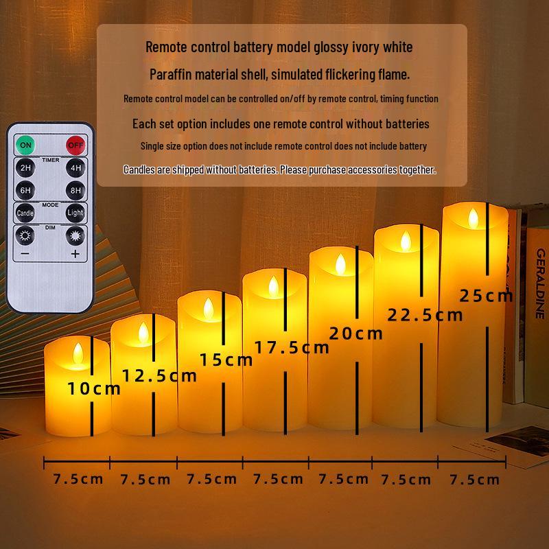 Романтические светодиодные свечи для свадеб и Дня святого Валентина для концертов и фотографии