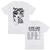 My Chemical RoUnisexce Band Print Tshirt for The Black Tour Tour Concert Edition Unisexs Gothic Punk Streetwear