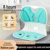 Ergonomic Lumbar and Hip Support Cushion for Office Chairs and Posture Correction