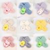Shawl Animal Cross Scarf Thicken Neckerchief Fashion Warm Bib Children